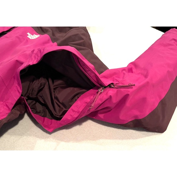 The North Face Women's XL 3-in-1 Triclimate Jacket Magenta Plum Waterproof Outer - Picture 9 of 16